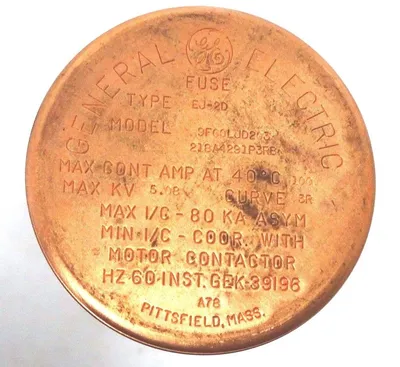 NEW GENERAL ELECTRIC 9F60LJD203 EJ-2D FUSE