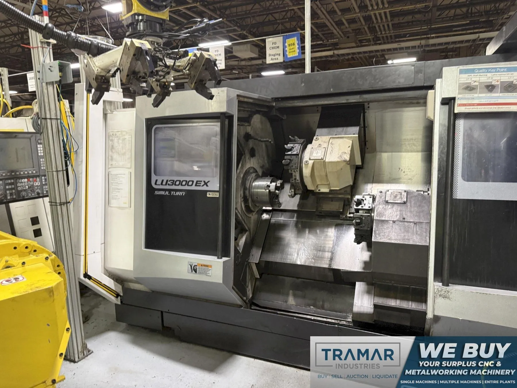 Used 2023 OKUMA LU3000EX CNC Lathes Michigan US | Tramar Industries #1503582