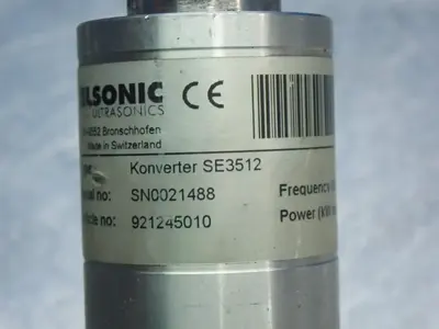 USED TELSONIC ULTRASONICS 921245010