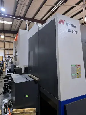 Used 2013 NEWAY HM503T Horizontal Machining Centers Illinois US | Machinery Marketing International #1047773