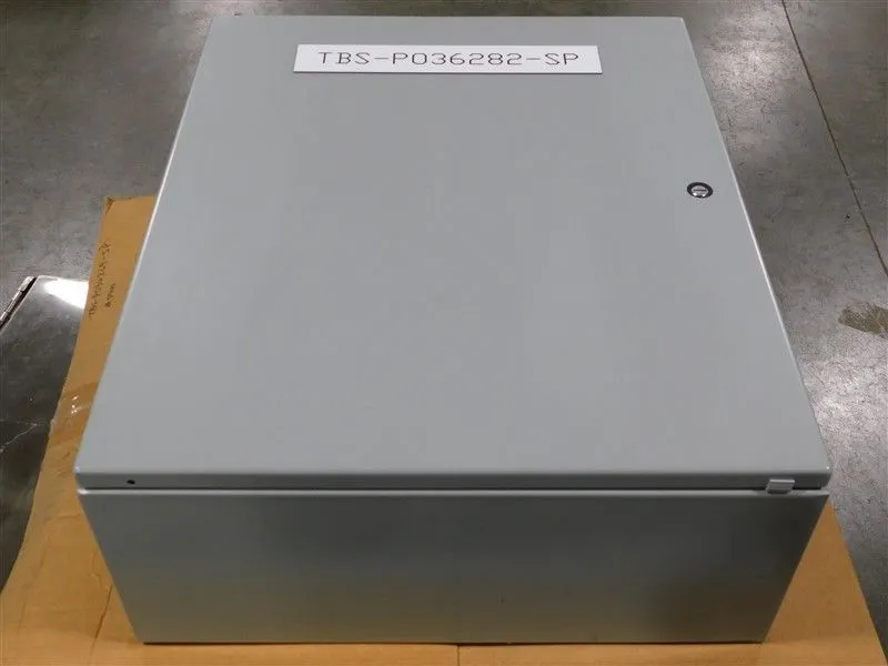 Hoffman CSD24208 Industrial Control Panel Enclosure 24"x20x"8" Rev.A Used