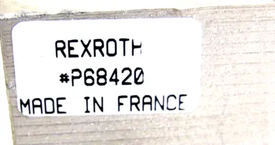 NEW REXROTH P68420 VALVE SUBBASE