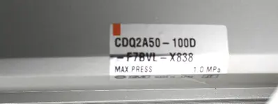 USED SMC CDQ2A50-100D-F7BVL-X838