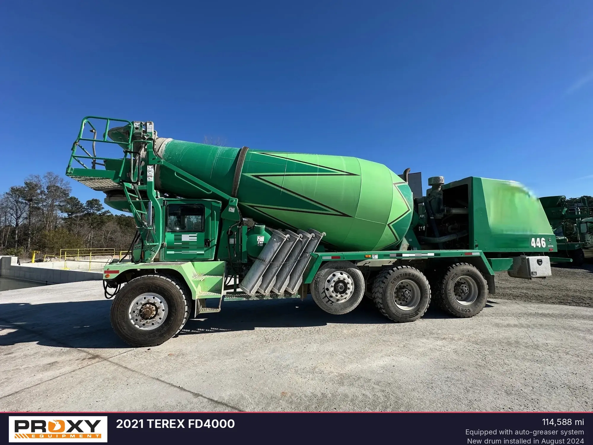 Used 2021 TEREX FD4000 Cement Mixers Georgia US | Proxy Equipment #1381940