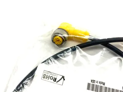 New | in-Stock Turck Double Ended Corset M12 Rt Angle to M8 Cable & Wire Michigan US | Maverick Industrial Sales #1468055