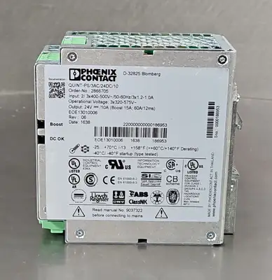 USED Phoenix Contact QUINT-PS/3AC/24DC/10