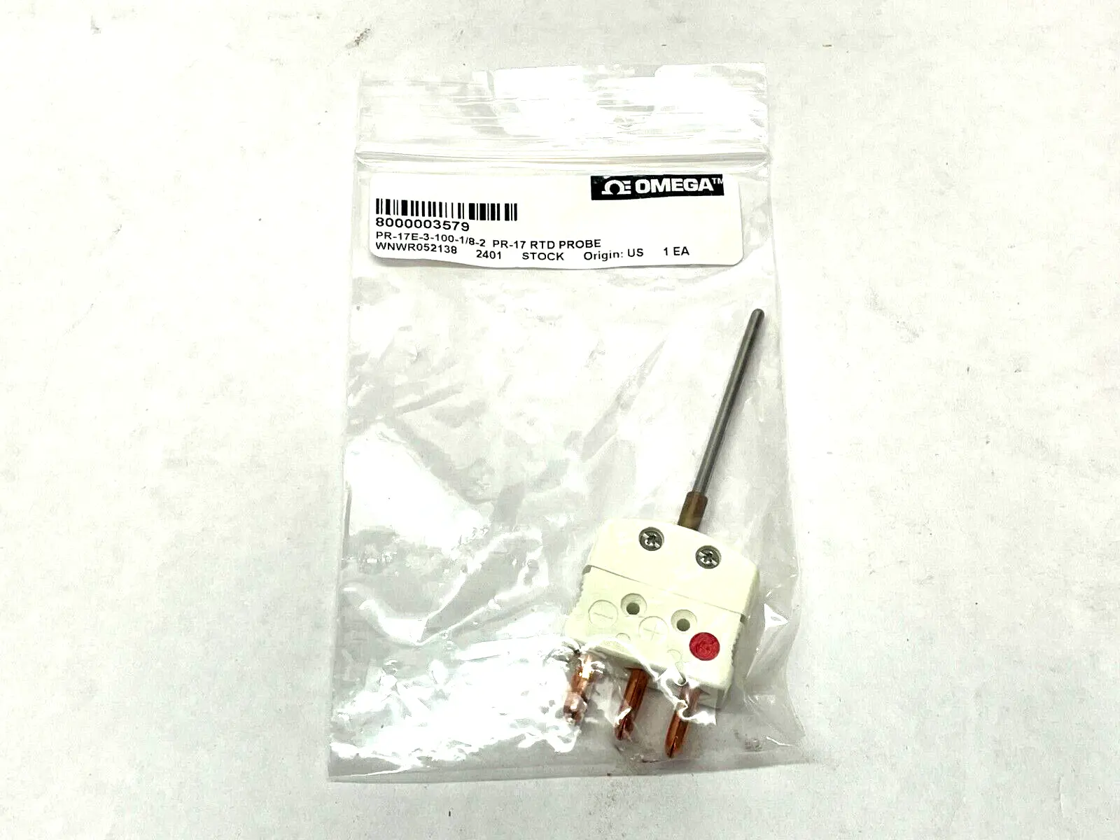 PR-17E-3-100-1/8-2 | Omega  RTD Probe - New