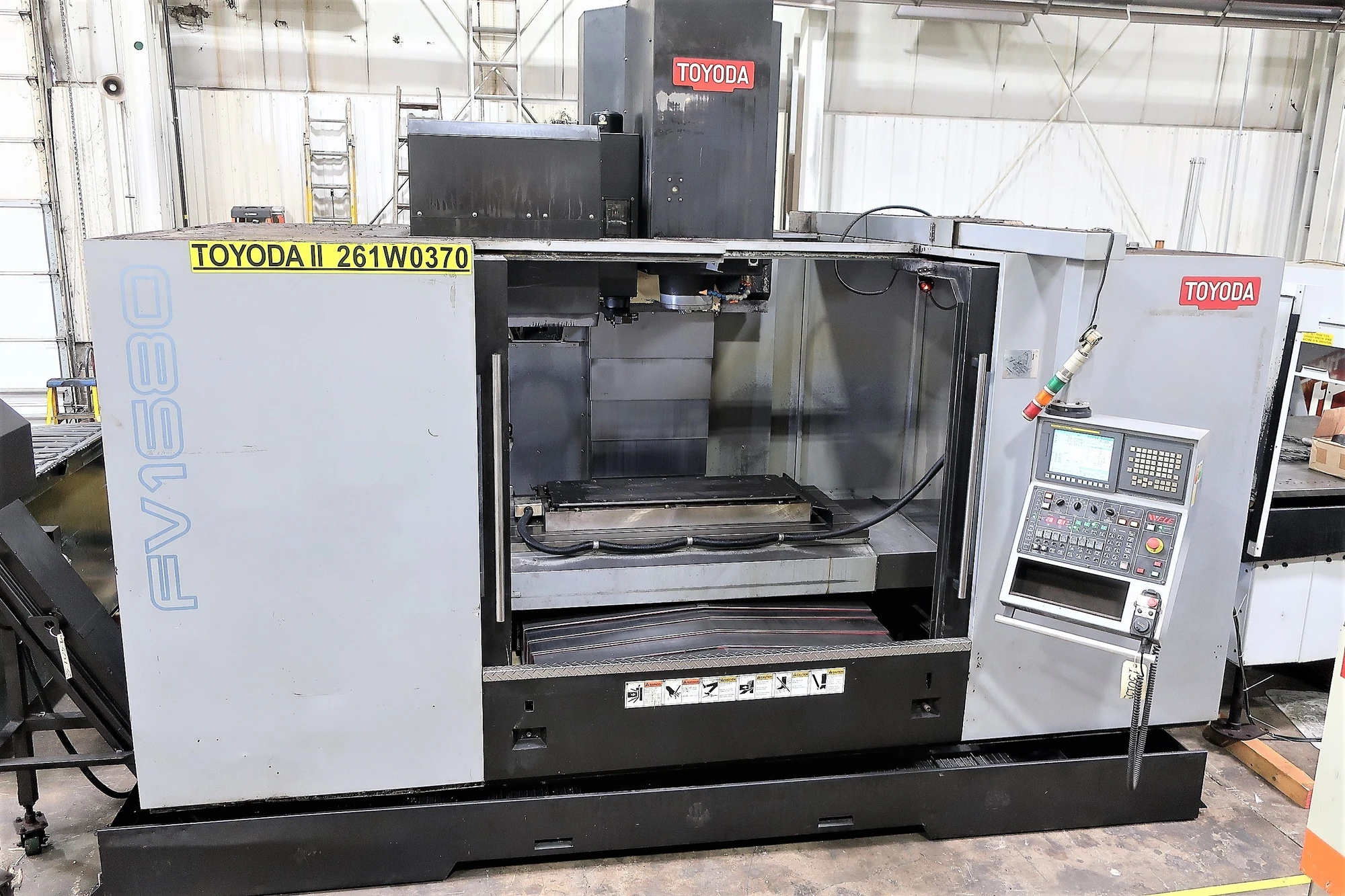 2012 TOYODA FV1680 Vertical Machining Centers CNC 13013 | CNC EXCHANGE