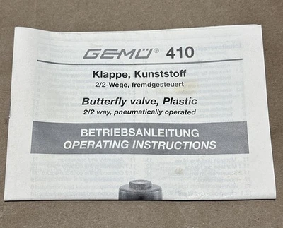 NEW Gemu 88012648-00-505211