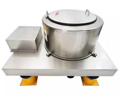 NEW: Chinese 20 x 11 perforate basket centrifuge, 304SS.
