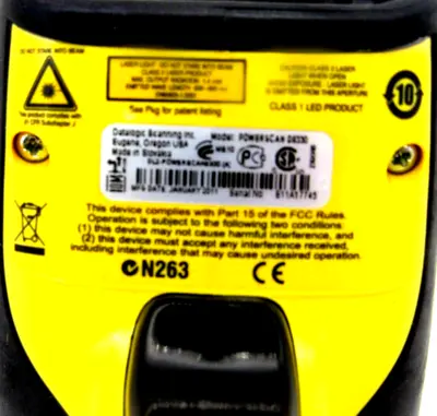 NEW DATALOGIC D8330 HANDHELD BARCODE SCANNER PD8330