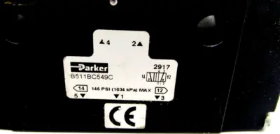 NEW PARKER 9511BC549C SOLENOID VALVE