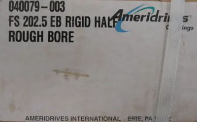 NEW AMERIDRIVES 040079-003 HUB 202.5 FS EB RIGID HALF 040079003