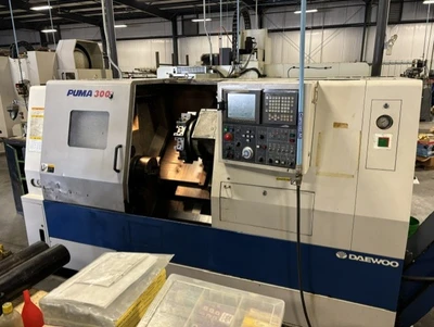 Used 2001 Daewoo Puma 300B CNC Lathes New Jersey US | Machinery Values #1333406