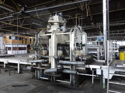 USED SIEMPELKAMP PANEL PRESS 470 TON