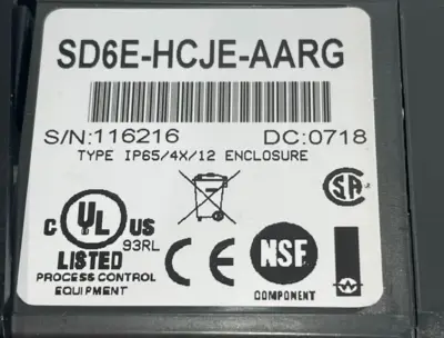 NEW WATLOW SD6E-HCJE-AARG TEMPERATURE CONTROLLER SD6EHCJEAARG