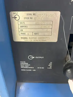 Used 1989 MILLER SYNCROWAVE 300 Tig Welders Georgia US | The Equipment Hub #170892