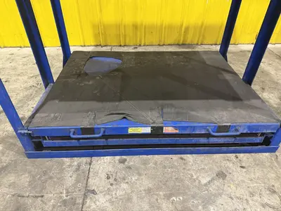 (4) 1,000 LB CAPACITY DIE RACKS W/ SLIDING SHELVES: YOBRO #24478