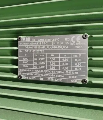 Alfa-Laval P-626 lube oil purifier module, 316SS.