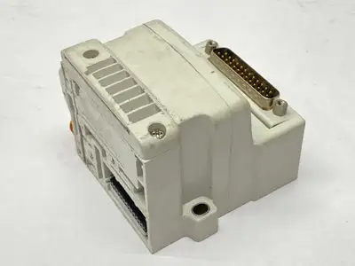VVQC1000-F25-1 | SMC  Pneumatic Manifold Valve D-Sub Connector End Plate - Used
