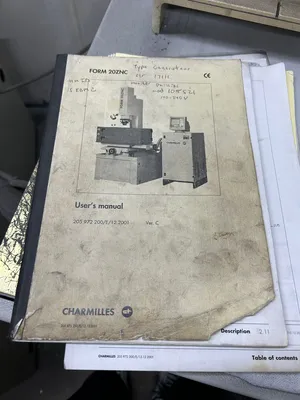 2002 CHARMILLES FORM 20ZNC EDM Sinkers | Global Machine Brokers, LLC (10)