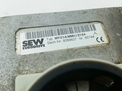 USED SEW EURODRIVE MFI21A/MM05C-503-00/Z18F0/AF0