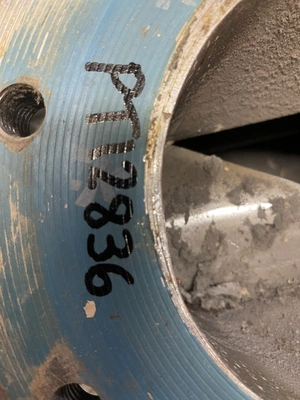 Dezurik  6" Stainless Steel Basis Weight Valve
