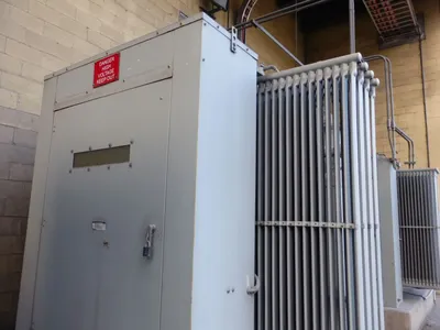 5000 KVA Siemens Silicone Transformer, 13.8KV Pr, 2400Y/1386V Se