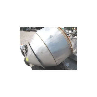 USED PREMIER PNEUMATICS INC. STAINLESS STEEL SURGE TANK - 44 CU. FT.