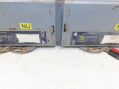 Square D QMB362TW Panelboard Twin Branch Switch 60A 600V 3P 3Ph Fusible E01