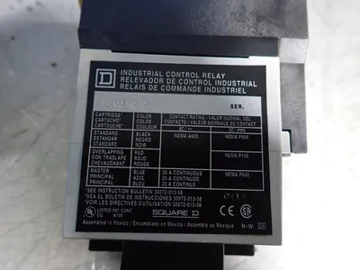 New | in-Stock SQUARE D 8501X040 Relays & Switches Ohio US | HGR 24 #884197