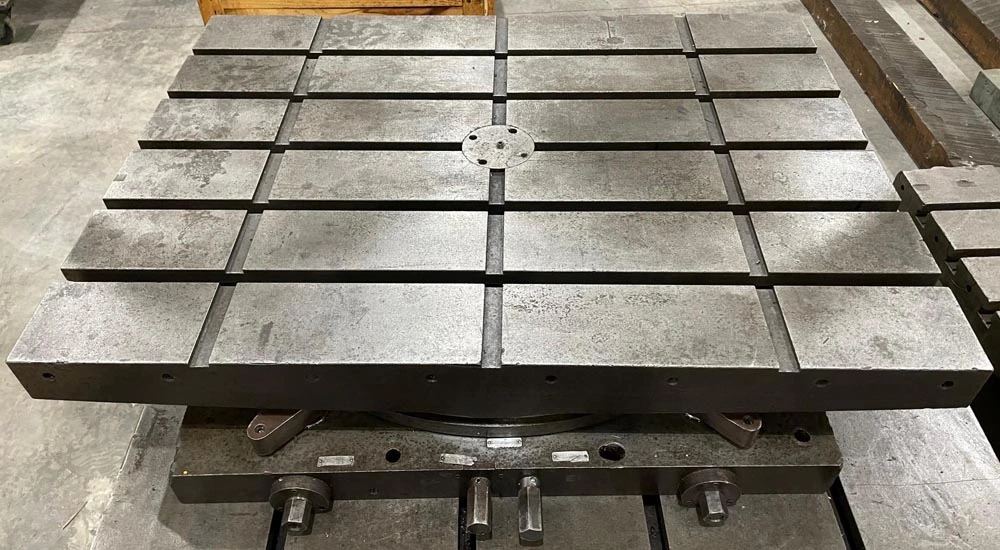 30″ X 40″ DEVLIEG AIRLIFT ROTARY INDEX TABLE