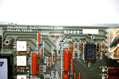 REPAIRED POLYSPEDE E1489-01 CONTROL BOARD E148901