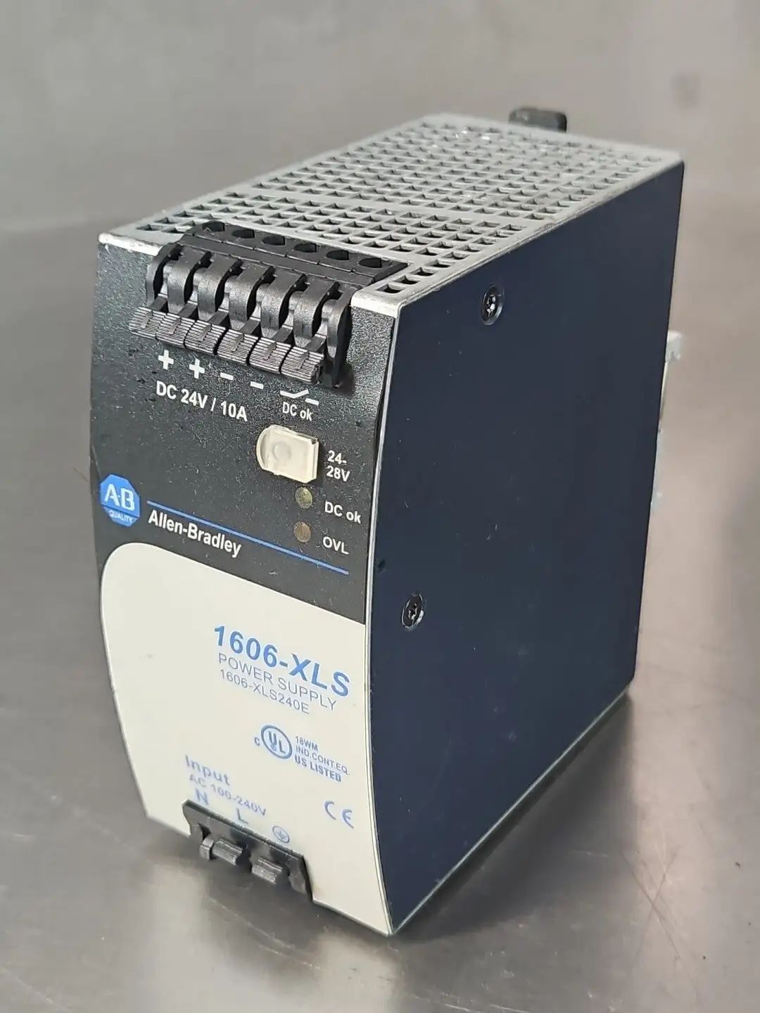 Allen-Bradley 1606-XLS240E Ser A Power Supply DC24V/10A (BIN642)