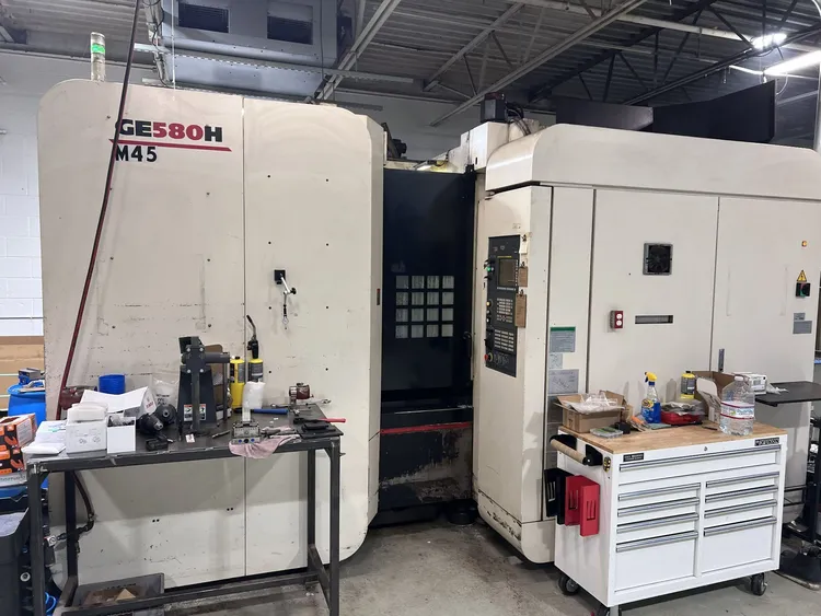 Used 2016 ENSHU GE580H Horizontal Table Type Boring Mills Illinois US | CNC EXCHANGE #10608