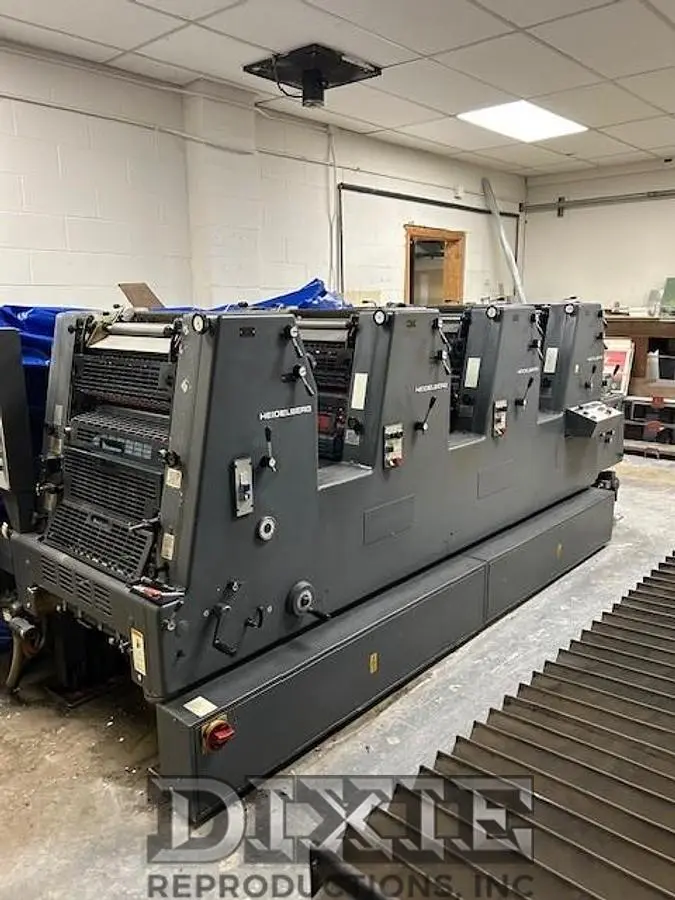Used 1987 HEIDELBERG GTOVP 52 Sheet-fed press Tennessee US | Dixie Reproductions, Inc. #1665664