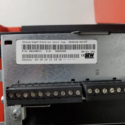 Used SEW EURODRIVE MDX60A0370-503-4-00 MDX61B0370-503-4-00 Variable Speed Drives California US | American Industrial Supply Co. #1376949