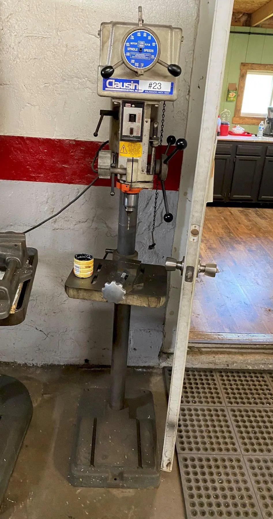 CLAUSING DRILL PRESS. STOCK #0740722.