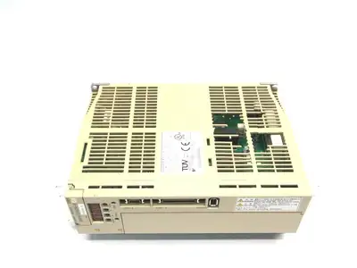 Used YASKAWA AC SERVO AMPLIFIER 12 AMP 3 PHASE 200-240VAC Servo Controller Parts | Maverick Industrial Sales #1107401