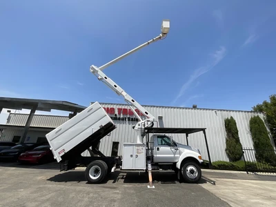 Used 2013 FORD F750 Bucket (boom) trucks California US | Big Truck & Equipment #1412328