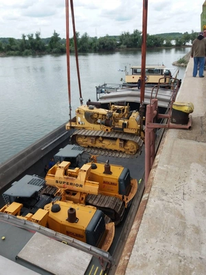 River Cargo Vessel, still in use, with license and permissions, VIDEOS