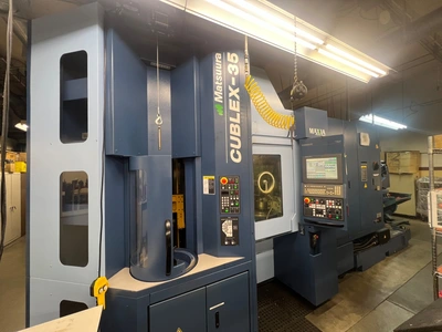 2015 MATSUURA CUBLEX 35 MACHINING CENTERS, VERT., N/C & CNC, 5-AXIS | Wheeler Machinery Sales (1)