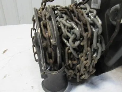 Yale 509150-1 2 Ton Hoist Chain Geared Beam Trolley 40A 600V Pickup Collector