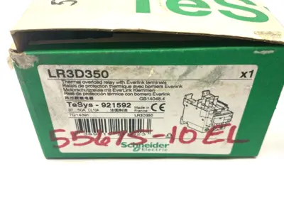 USED SCHNEIDER ELECTRIC TESYS DECA THERMAL OVERLOAD RELAY