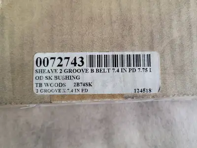 NEW TB WOOD'S 7.4X2B-SK
