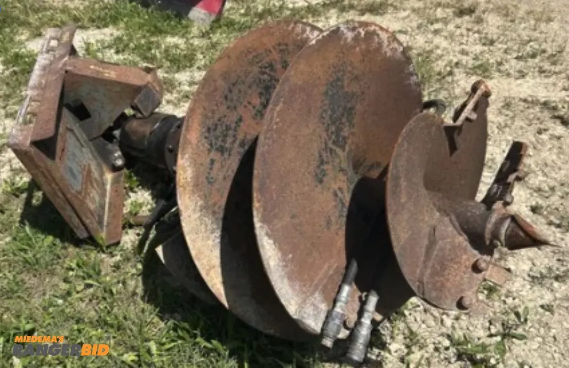 Used BRADCO AUGER WITH TREE BIT Skid Augers Michigan US | Miedema Asset Management Group #1424682