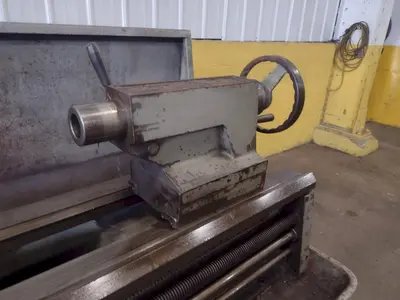 17" X 84" CLAUSING MODEL #17 ENGINE LATHE, 3" HOLE: STOCK #10292