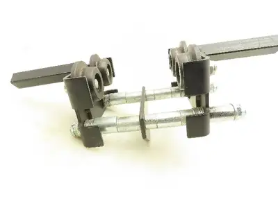 CM CBTP 1/2 Ton Manual Plain Push Trolley 2"-8.7" Flange