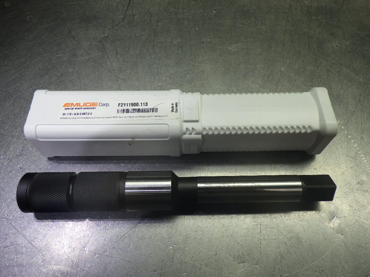 Emuge 7/8" #113 Short Tap Extension .697" Shank FZ111900.113 (LOC1153A)
