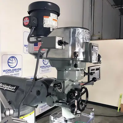 9″ x 49″ New Bridgeport Mill Series 1 – In Stock!